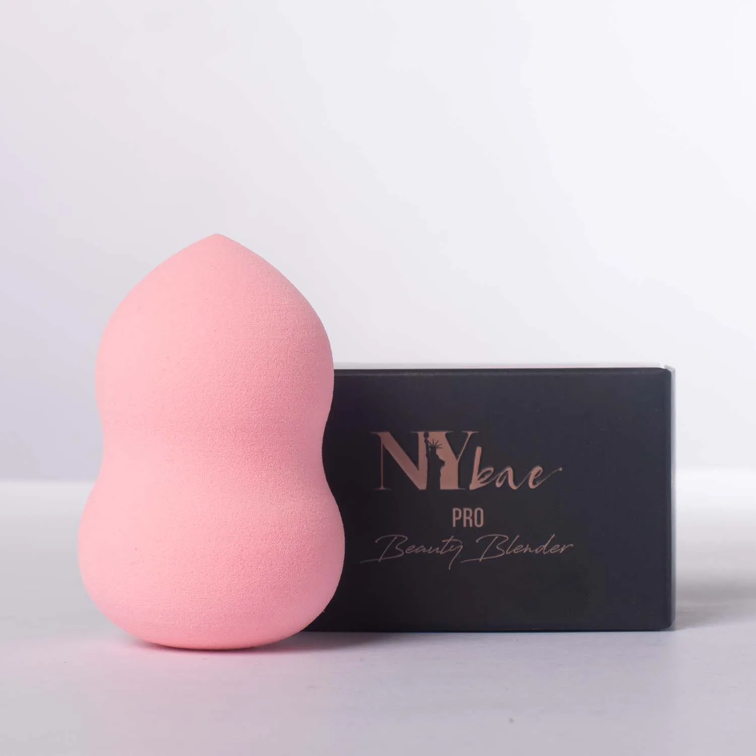 NY Bae Pro Beauty Blender | Pear Shape Blender | Pink | Flawless Makeup Application | Maximum Coverage - Supreme 01