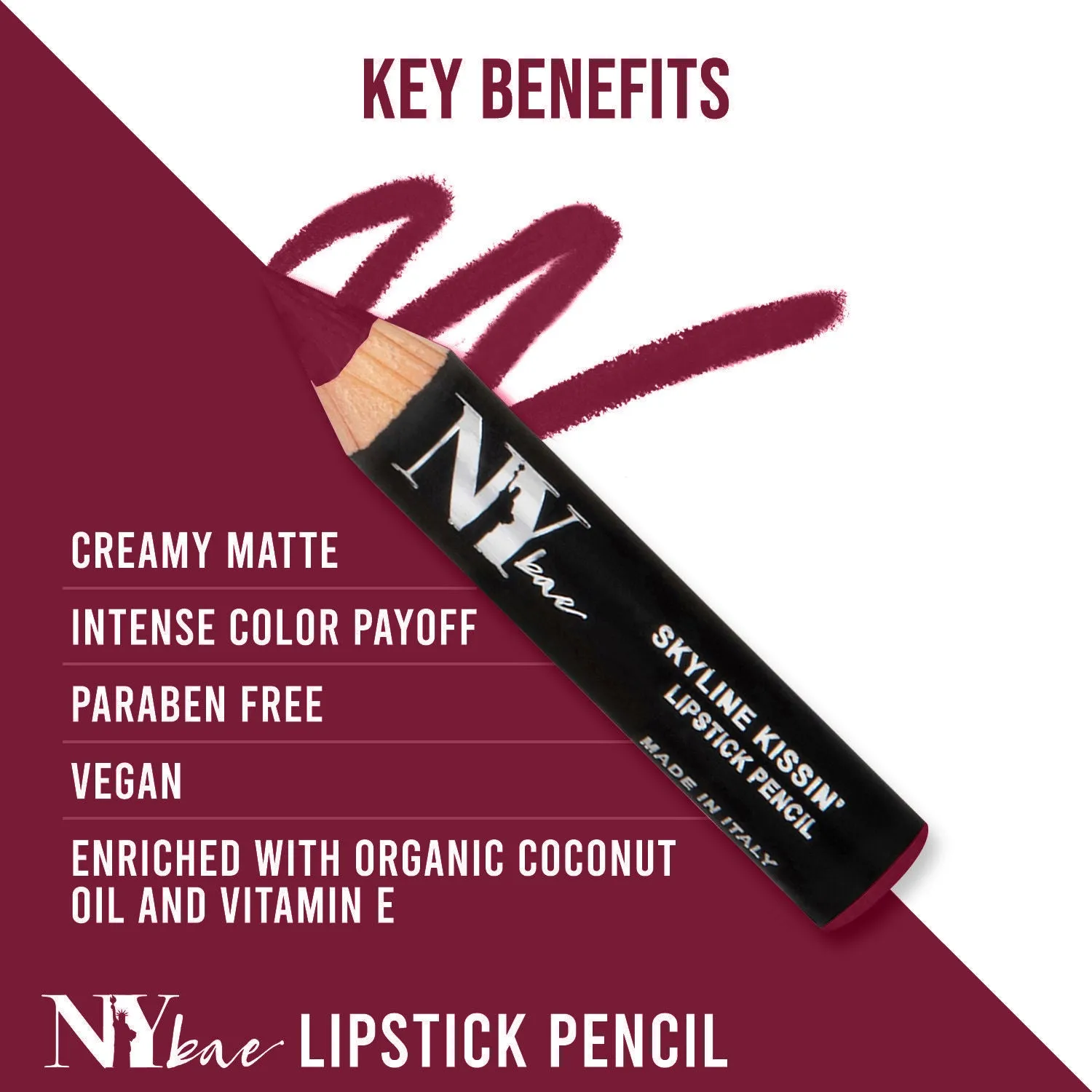 NY Bae Skyline Kissin' - Mini Lip Crayon City Hall Skyline Kissin' 11 (1.5g)