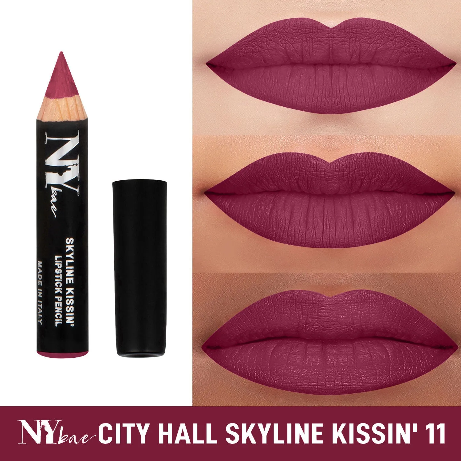 NY Bae Skyline Kissin' - Mini Lip Crayon City Hall Skyline Kissin' 11 (1.5g)