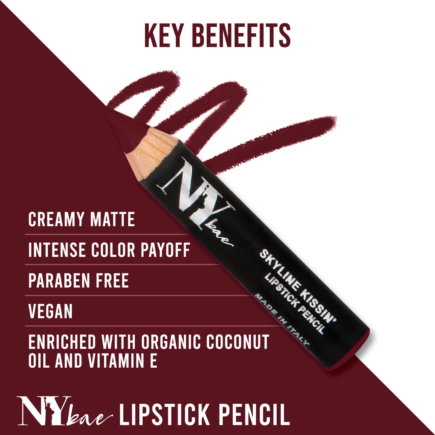 NY Bae Skyline Kissin' - Mini Lip Crayon Liberty Lady Skyline Kissin' 13 (1.5g)