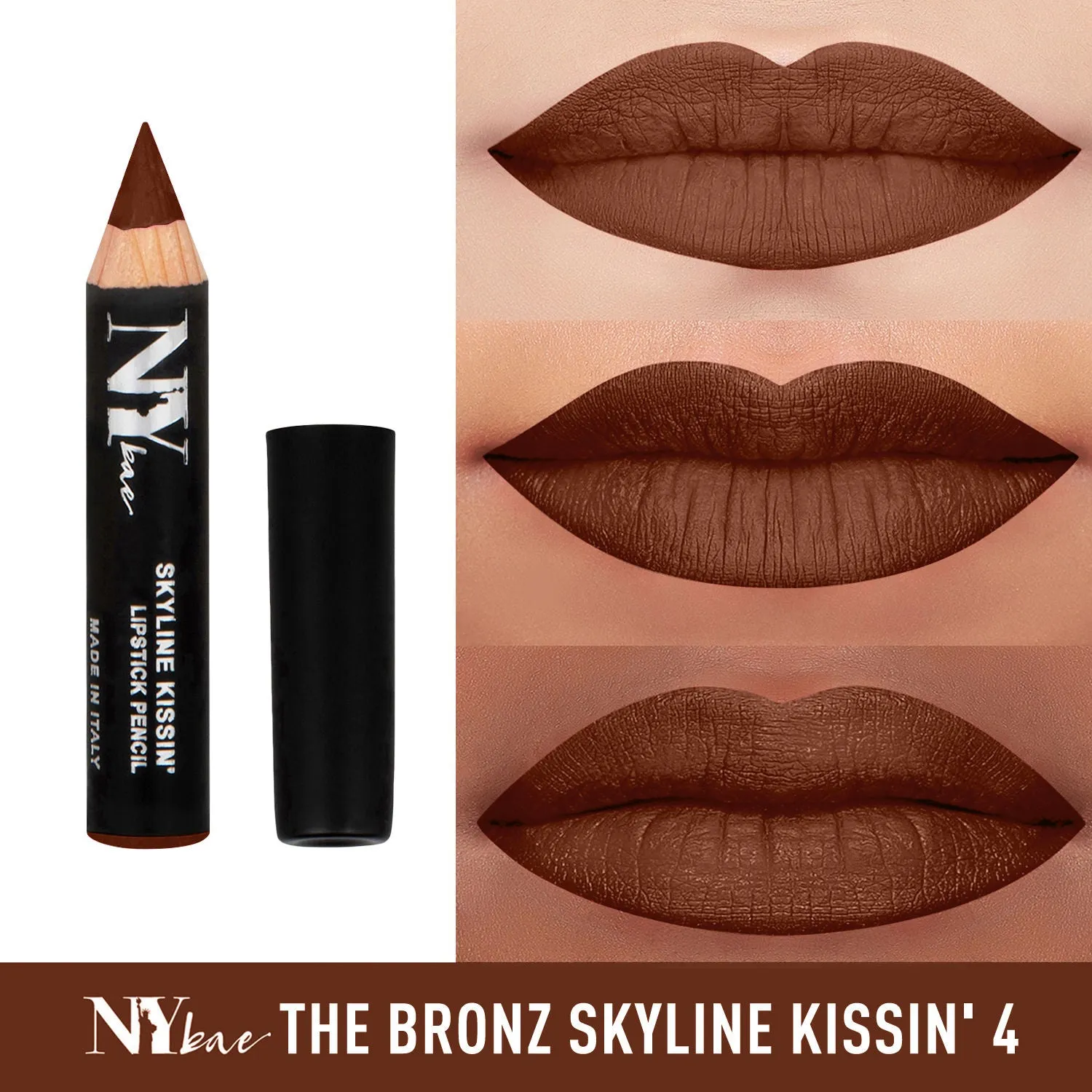 NY Bae Skyline Kissin' - Mini Lip Crayon The Bronz Skyline Kissin' 4 (1.5g)