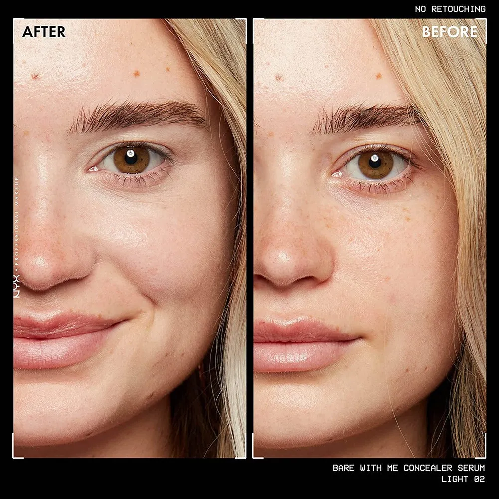 Nyx Professional Makeup Bare With Me Concealer Serum Vegan Natural Finish