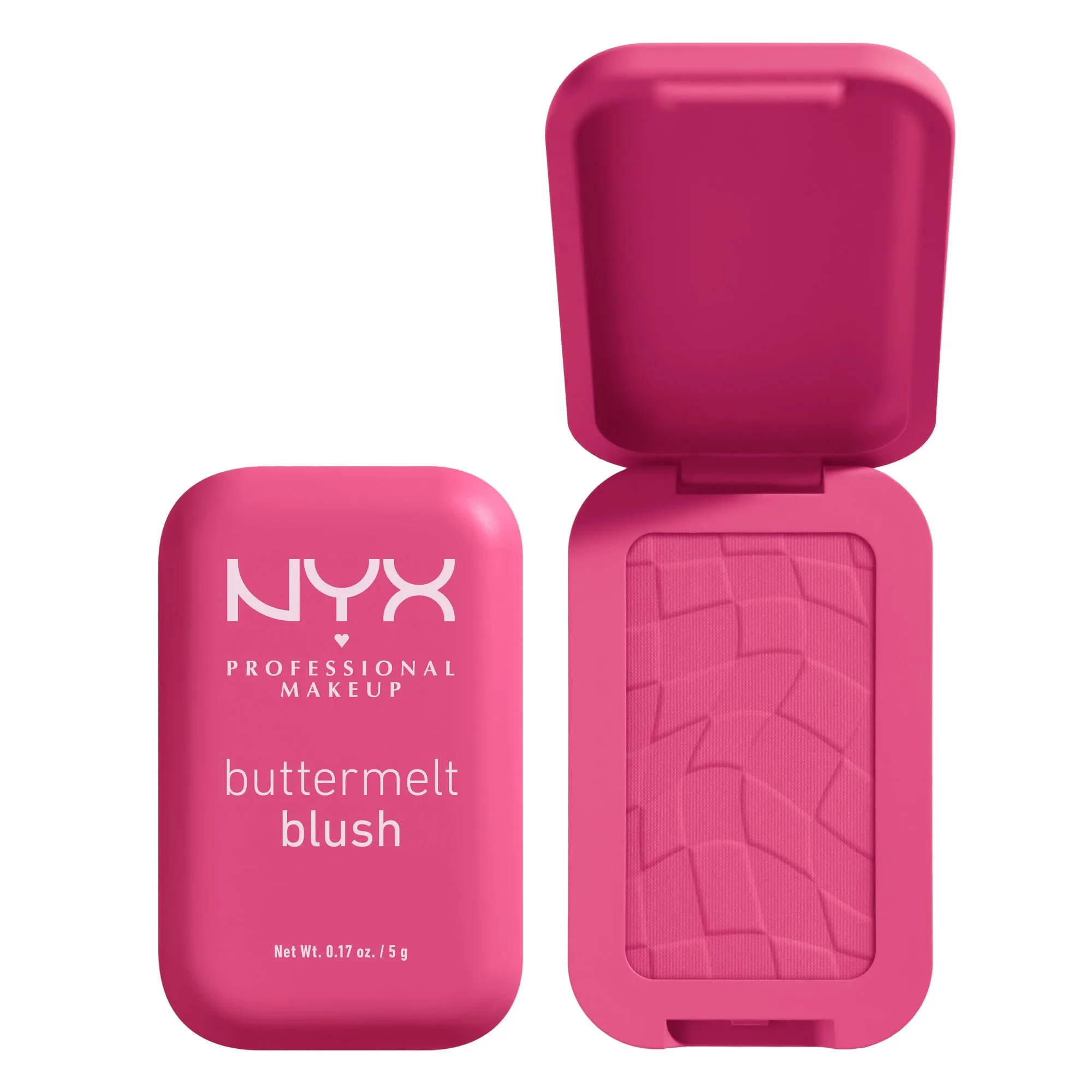 NYX Professional Makeup Buttermelt Blush, Buttery Soft Powder Blush, Up to 12 H Wear, Fade & Transfer Resistant, With Mango, Almond & Shea Butters, Shade: Butta With Time