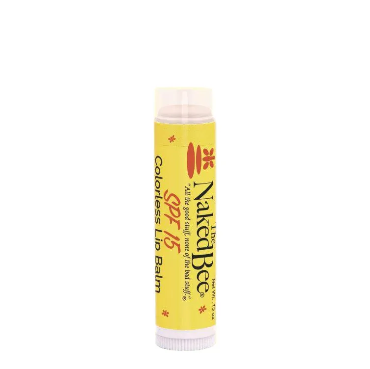 Orange Blossom Honey Colorless Lip Balm SPF15 NBLb15-CL