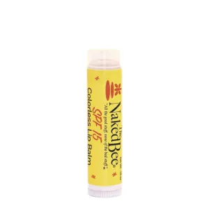 Orange Blossom Honey Colorless Lip Balm SPF15 NBLb15-CL