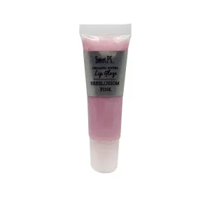 Organic Jojoba Lip Glaze - Beeblossom Pink