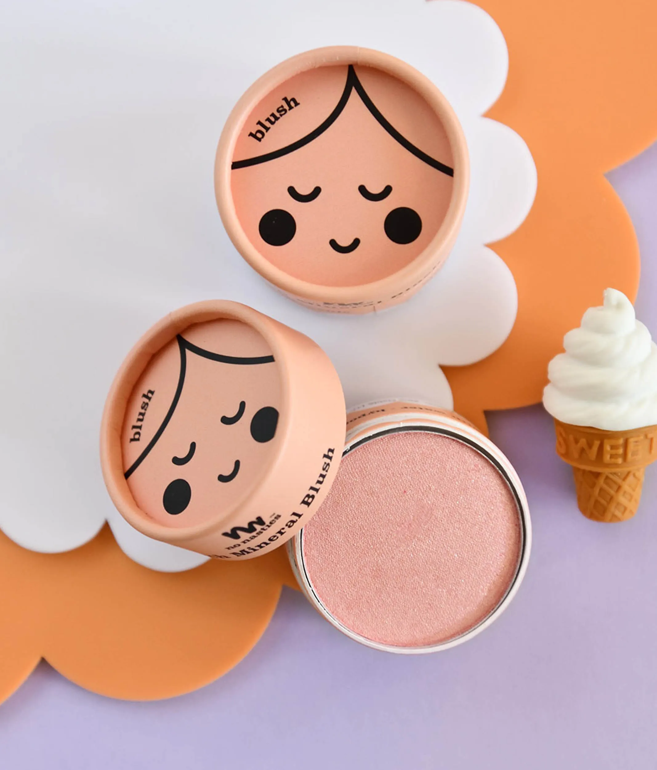 Peach Blush, Eco Natural Kids Makeup