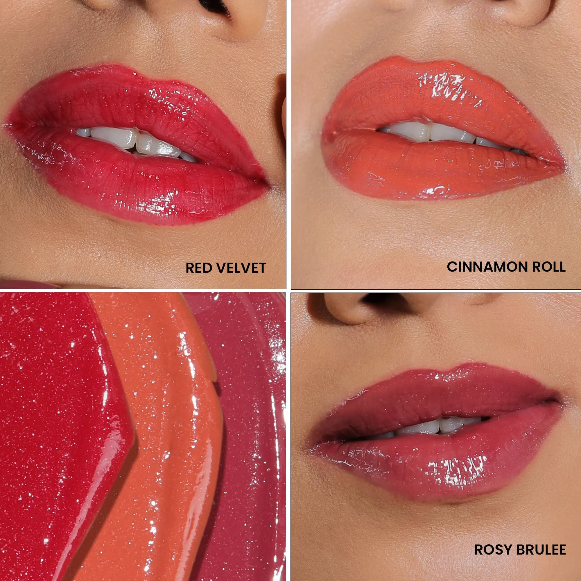 Peptide Glaze Lip Balm - Combo of 3