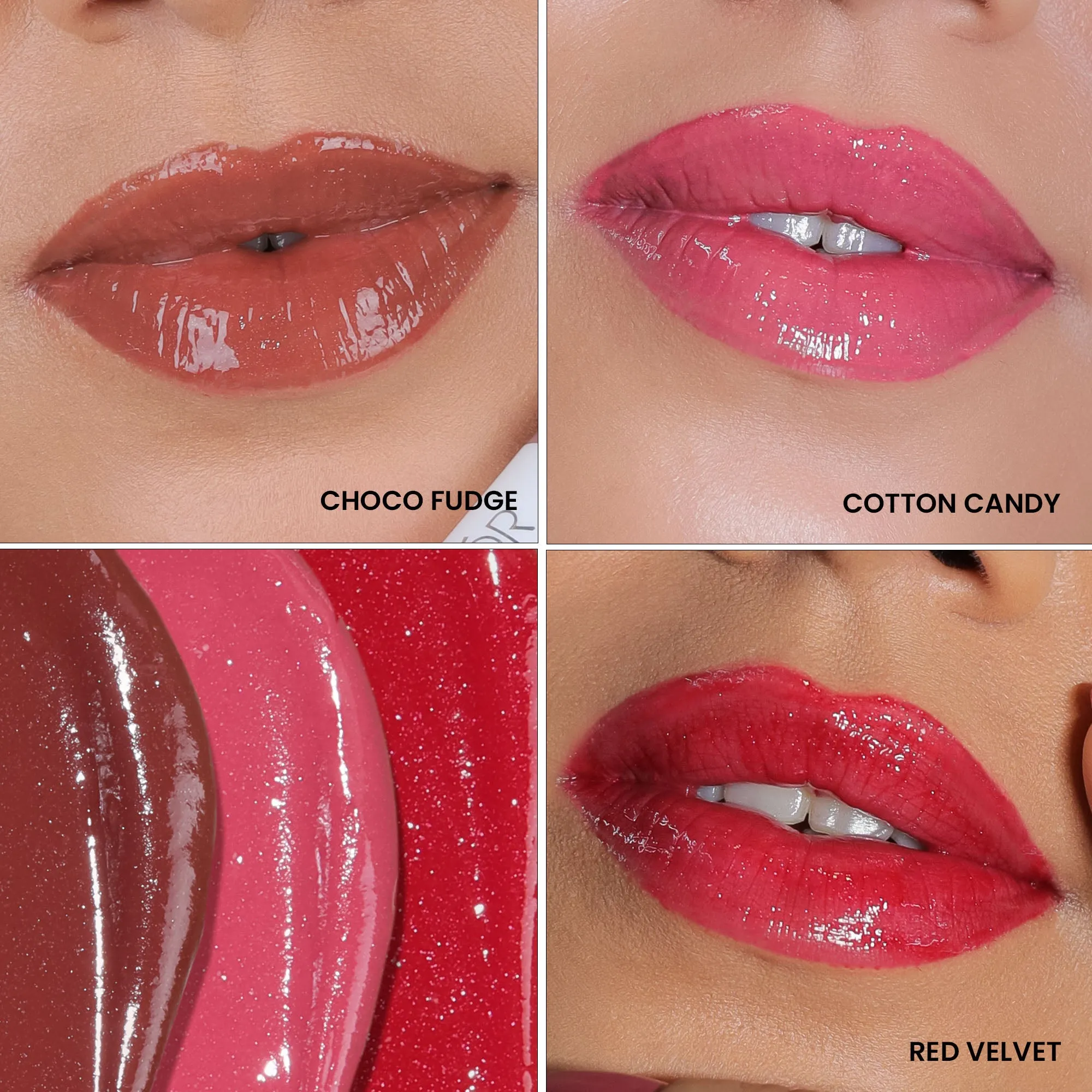 Peptide Glaze Lip Balm - Combo of 3
