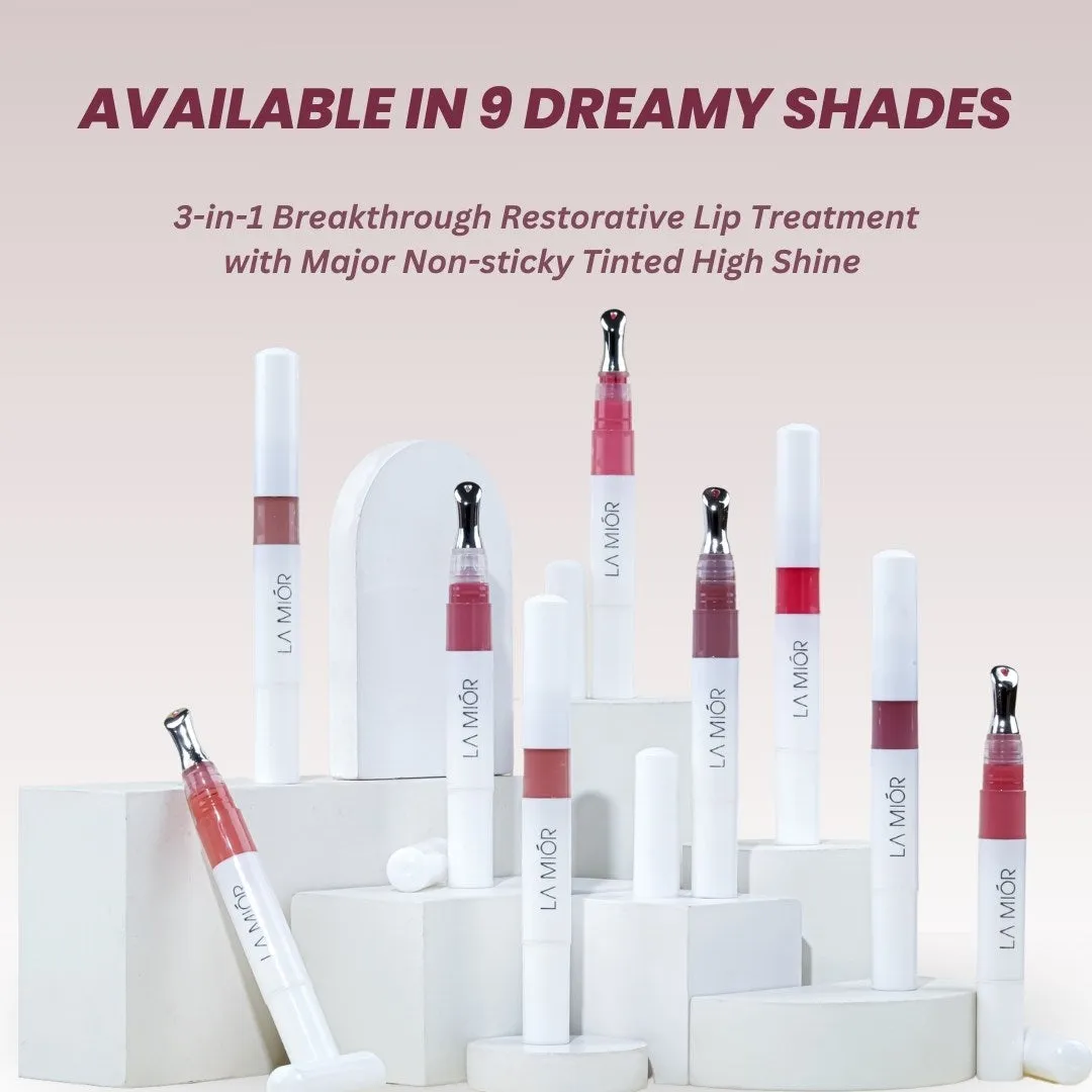 Peptide Glaze Lip Balm - Combo of 3
