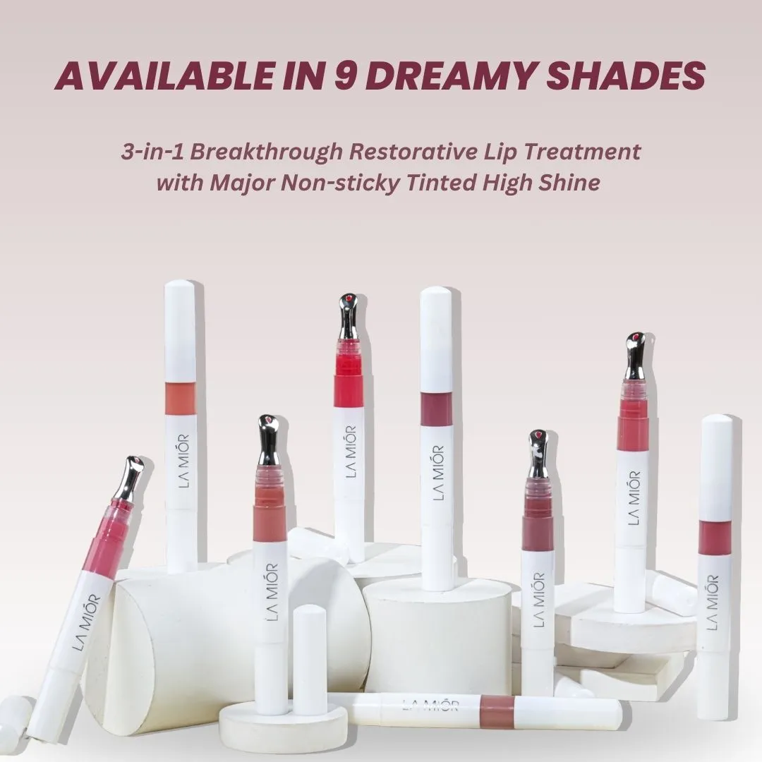 Peptide Glaze Lip Balm - Combo of 3