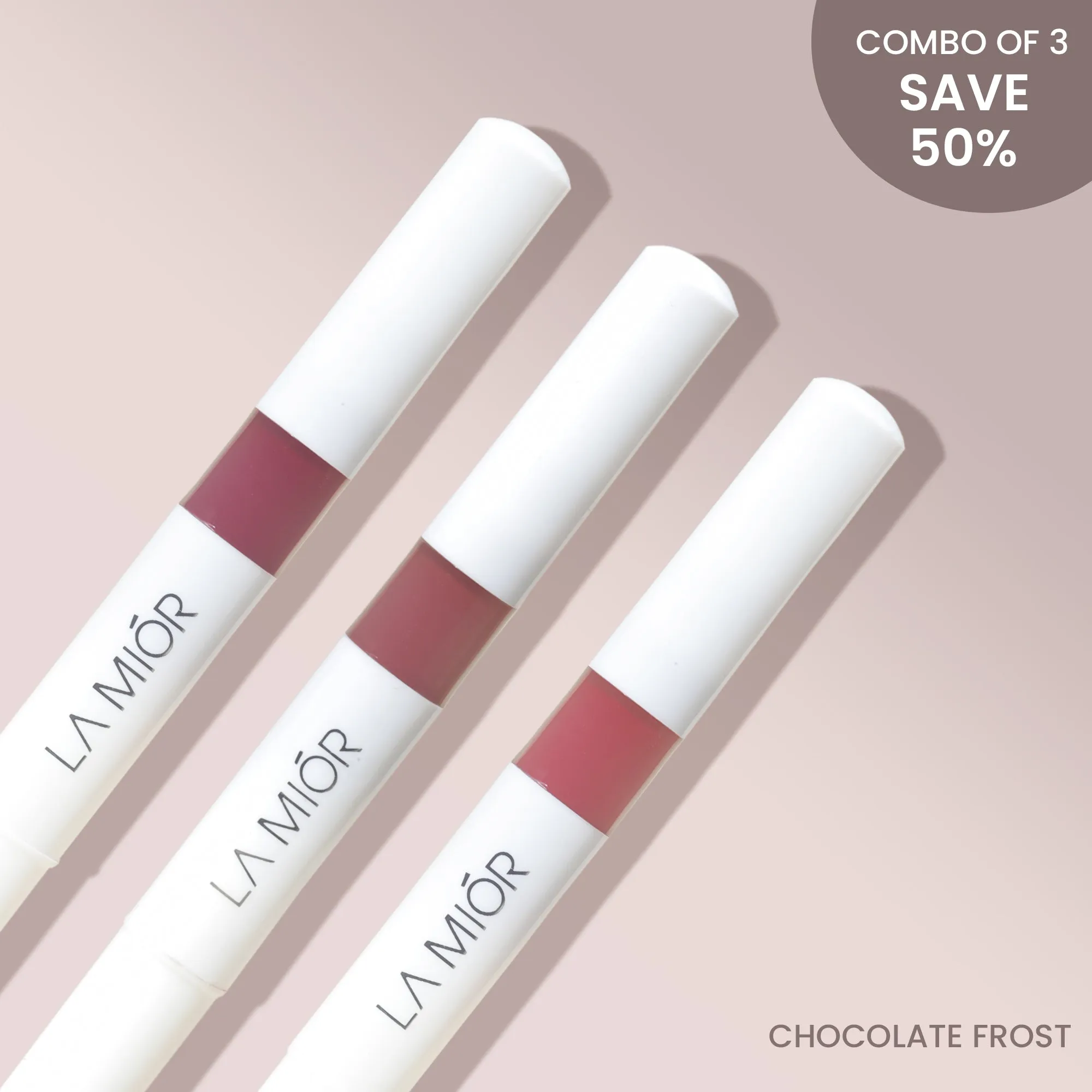 Peptide Glaze Lip Balm - Combo of 3