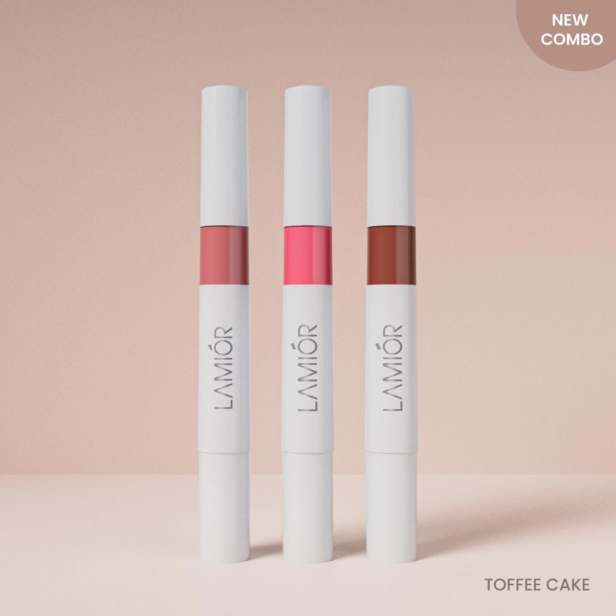 Peptide Glaze Lip Balm - Combo of 3