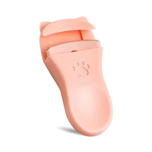 Pink Eyelash Curler with Silicone Pads