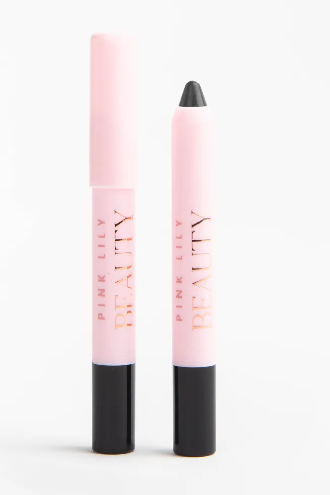 Pink Lily Beauty Eye Want It All Multi Eyeshadow and Eyeliner - Black Dahllia FINAL SALE
