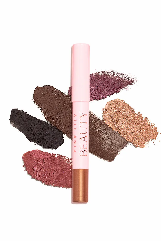 Pink Lily Beauty Eye Want It All Multi Eyeshadow and Eyeliner - Black Dahllia FINAL SALE