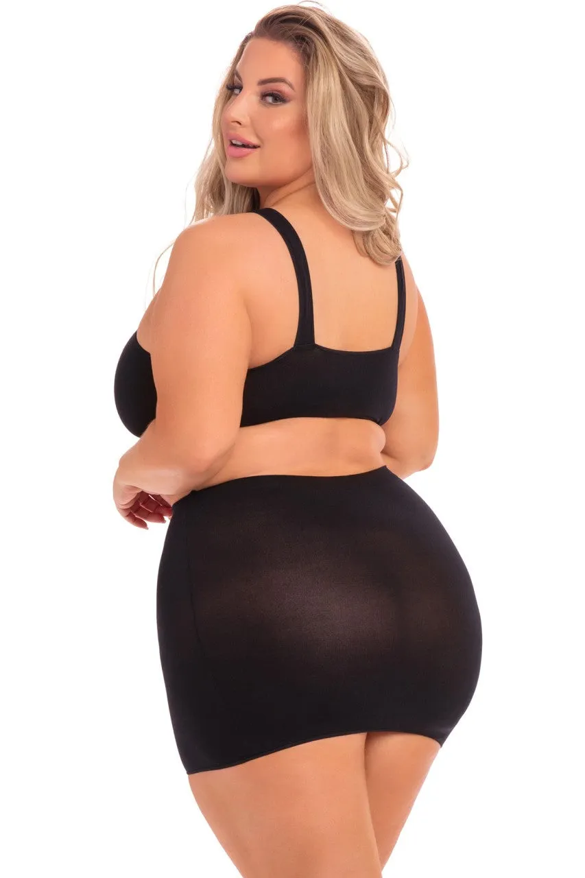 PL23074X Exotic Dancewear Lingerie Been Seen 2pc Skirt Set