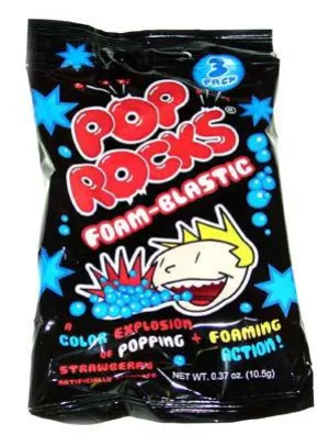 Pop Rocks Foam Blastic