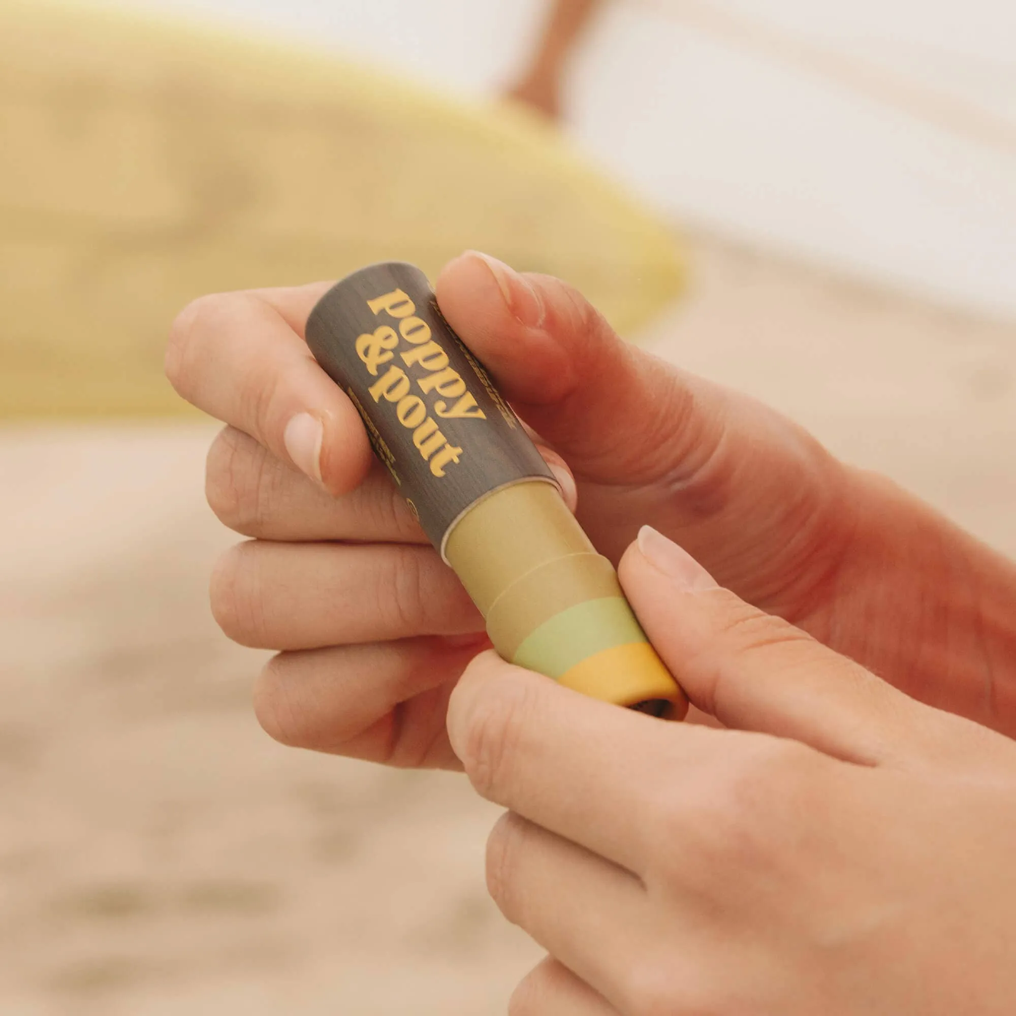 Poppy & Pout - Midnight Mint Retro Surf Lip Balm