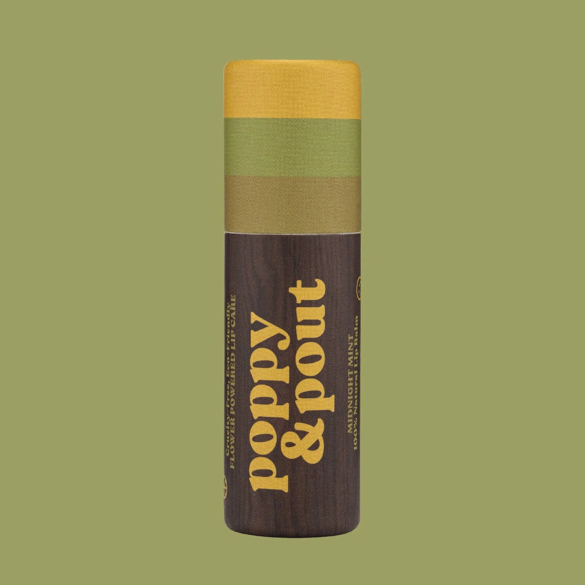 Poppy & Pout - Midnight Mint Retro Surf Lip Balm