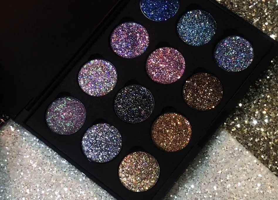 Prima Makeup Colour Shifting Pressed Glitter Eyeshadow Lips Set - Chameleon Collection