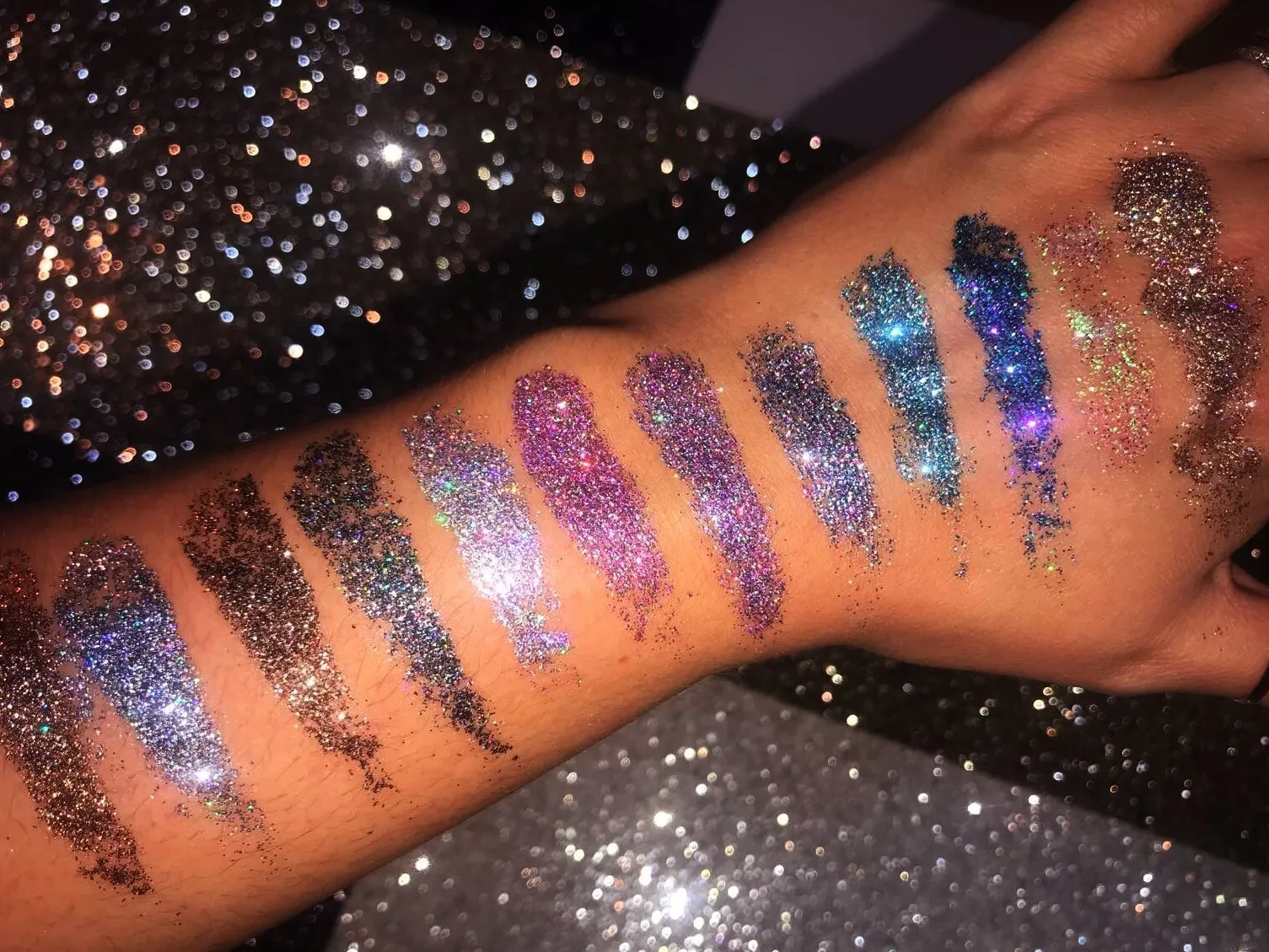 Prima Makeup Colour Shifting Pressed Glitter Eyeshadow Lips Set - Chameleon Collection