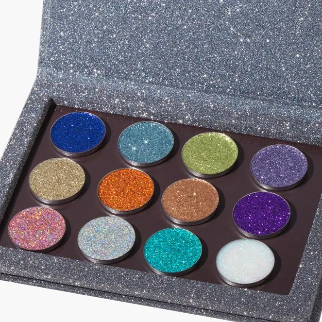 Prima Makeup Pressed Glitter Eyeshadow Lips Set - Sparkly and I Know It Collection