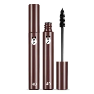 Pudaier Mascara Waterproof Liquid Makeup Curling Rimel de Alargamiento Noir 4d Silk Maquillage Profesional Yeux Mascara Lovely