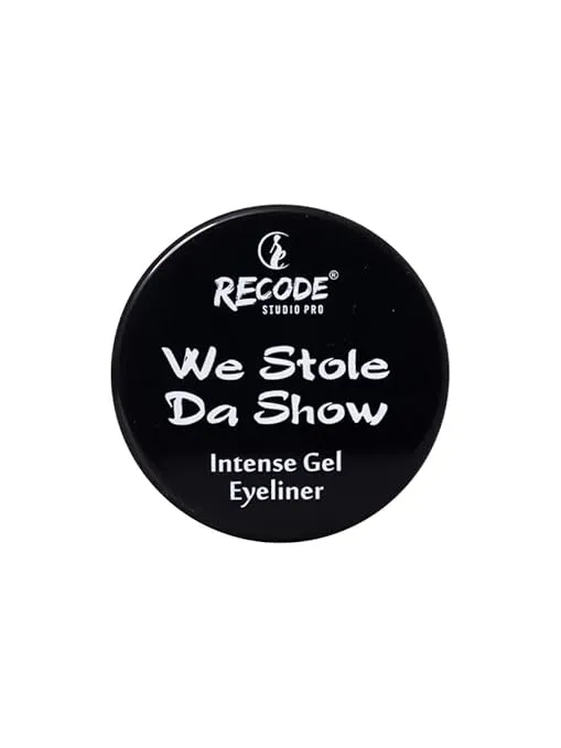 Recode Gel Eyeliner We Stole Da Show | Carbon Black - 5 Gms