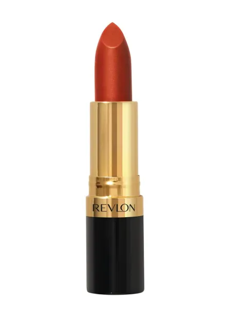 REVLON Lipstick, Super Lustrous Lipstick, Creamy Formula For Soft, Fuller-Looking Lips, Moisturized Feel in Mauves & Trends, Abstract Orange (026) 0.15 oz