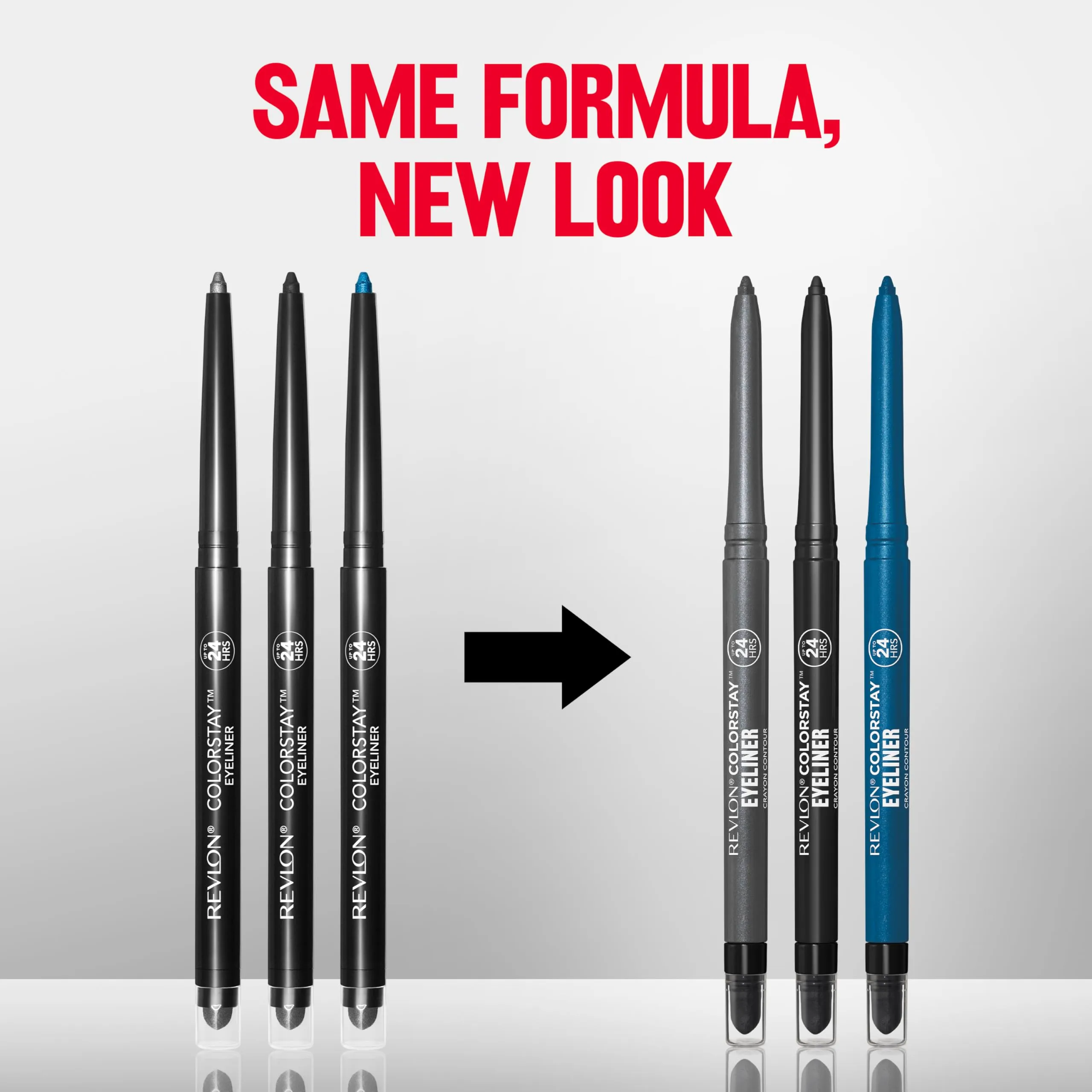 Revlon Pencil Eyeliner, ColorStay Eye Makeup with Built-in Sharpener, Waterproof, Smudgeproof, Longwearing with Ultra-Fine Tip, 206 Jade, 0.01 Oz/ 0.28g