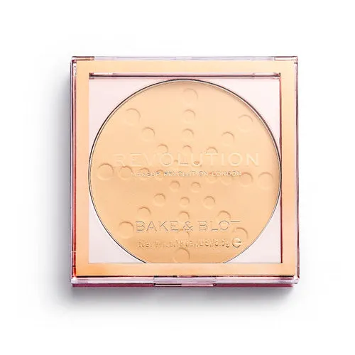 Revolution Bake & Blot Compact Powder - Banana Deep