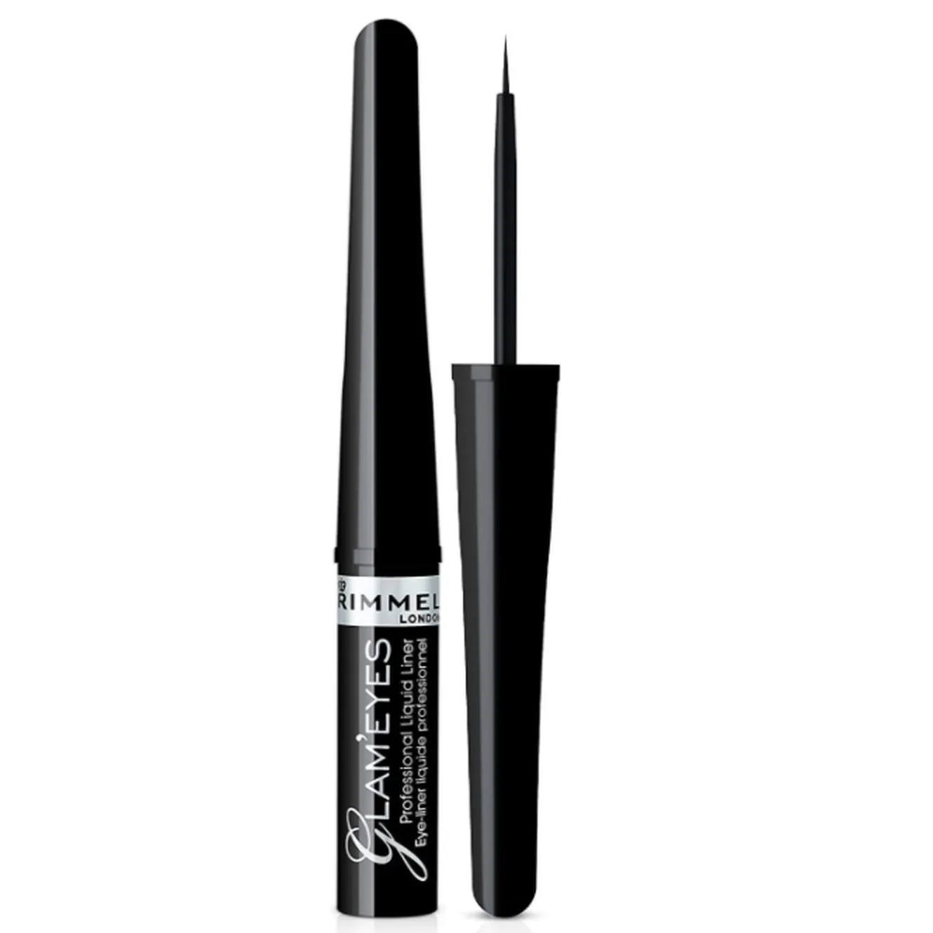 Rimmel Glam Eyes Professional Liquid Eyeliner 001 Black Glamour