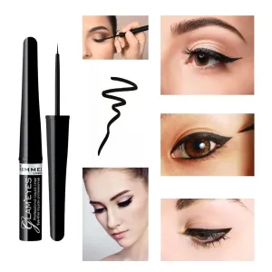 Rimmel Glam Eyes Professional Liquid Eyeliner 001 Black Glamour