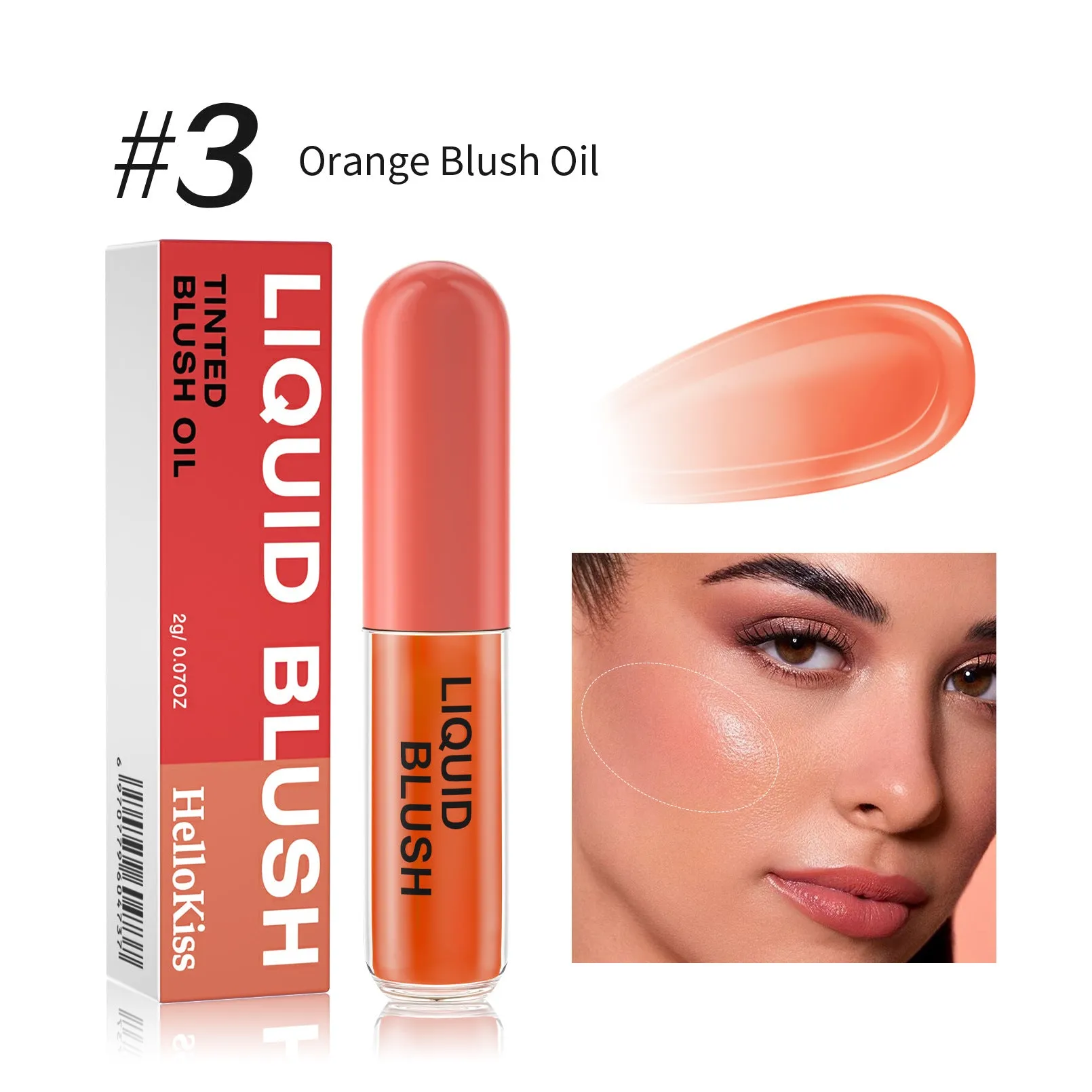 Rosy Non-fading Rouge Liquid Blush