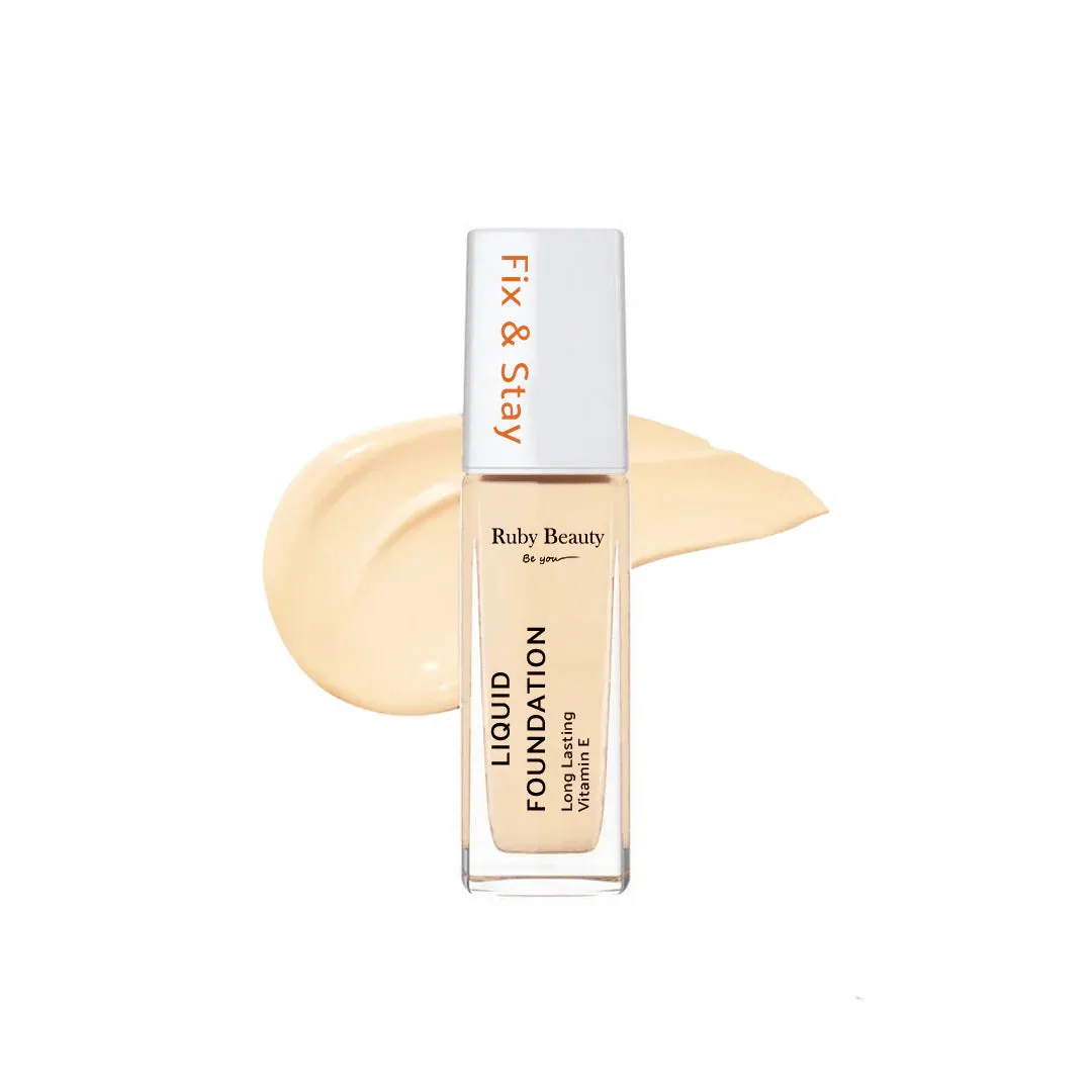 Ruby Beauty Fix & Stay Liquid Foundation RB-3028