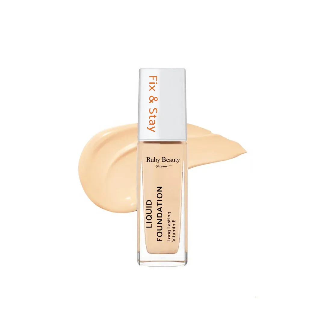Ruby Beauty Fix & Stay Liquid Foundation RB-3028