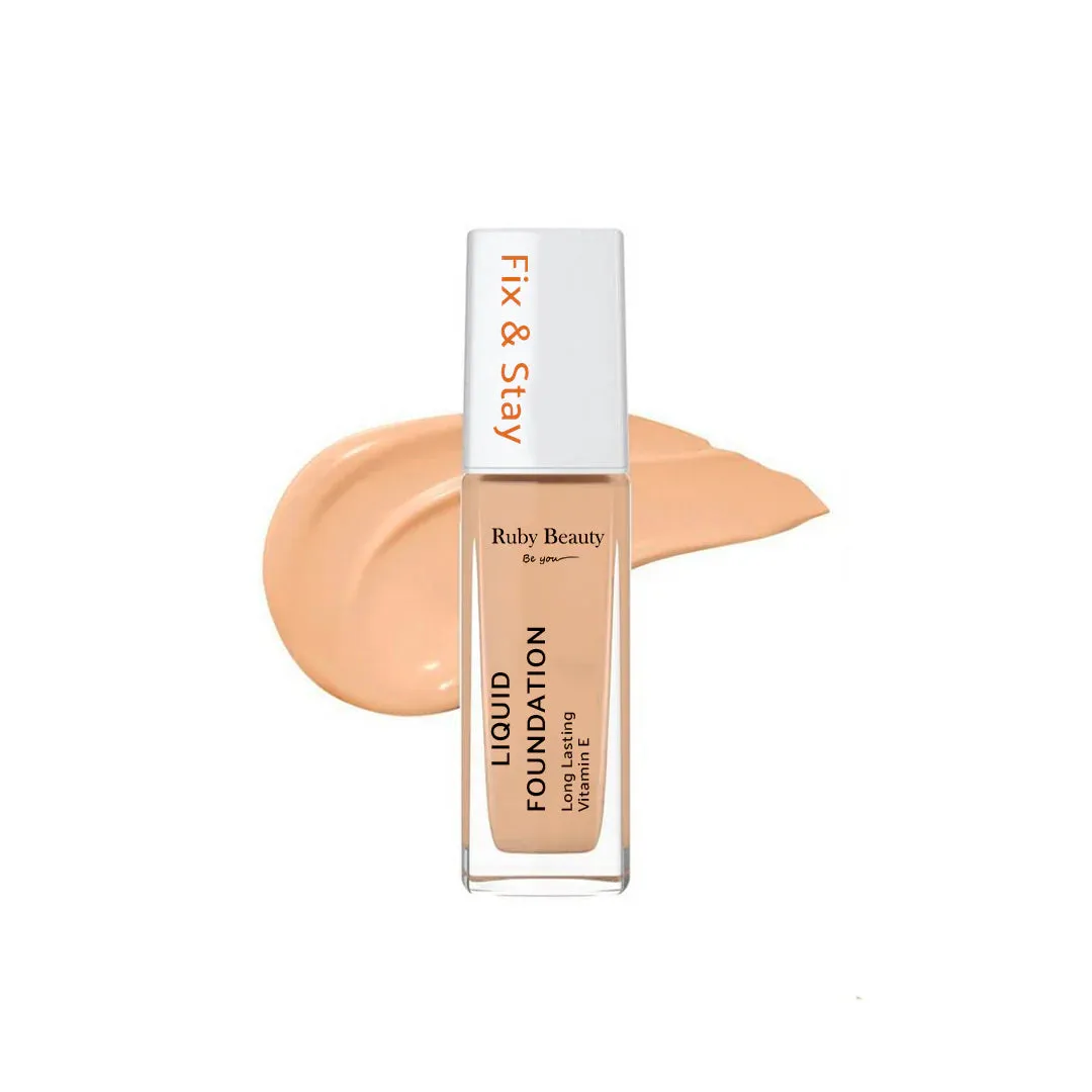 Ruby Beauty Fix & Stay Liquid Foundation RB-3028
