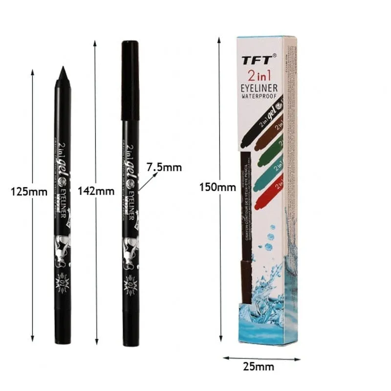 Safina Eyeliner Gel Pencil (Waterproof)