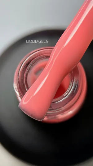 SAGA professional LIQUID GEL 9 15 ml BRIGHT PEACH LG09