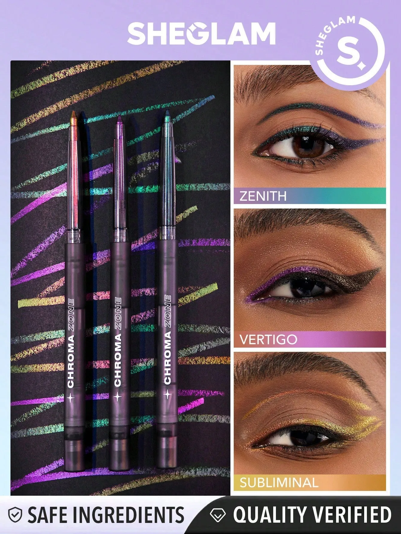 SHEGLAM Chroma Zone Multichrome Gel Liner