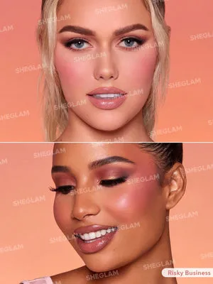 SHEGLAM COLOR BLOOM LIQUID BLUSH MATTE -RISKY BUSINESS