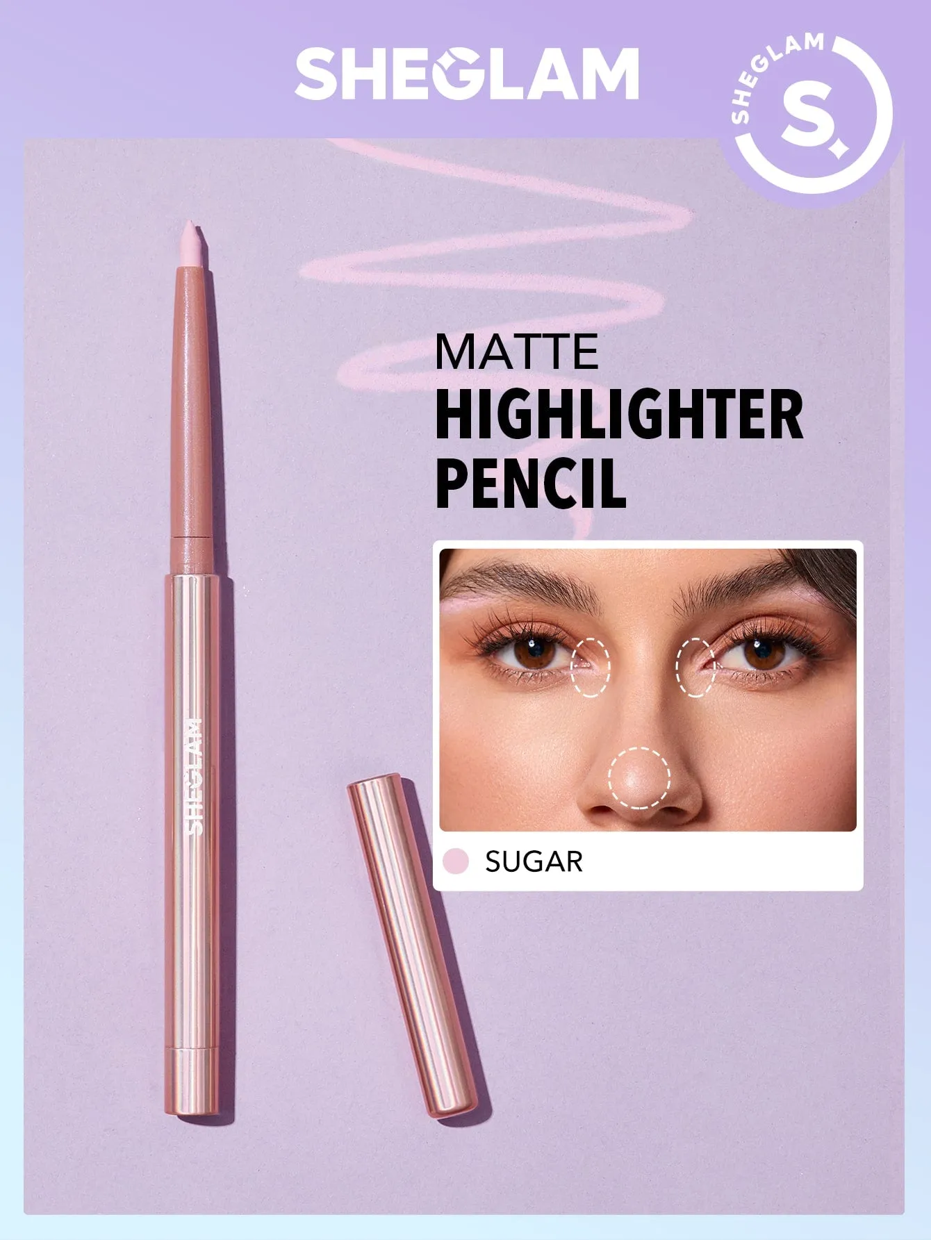 SHEGLAM Fairy Wand Precision Highlighter Pencil Cloud