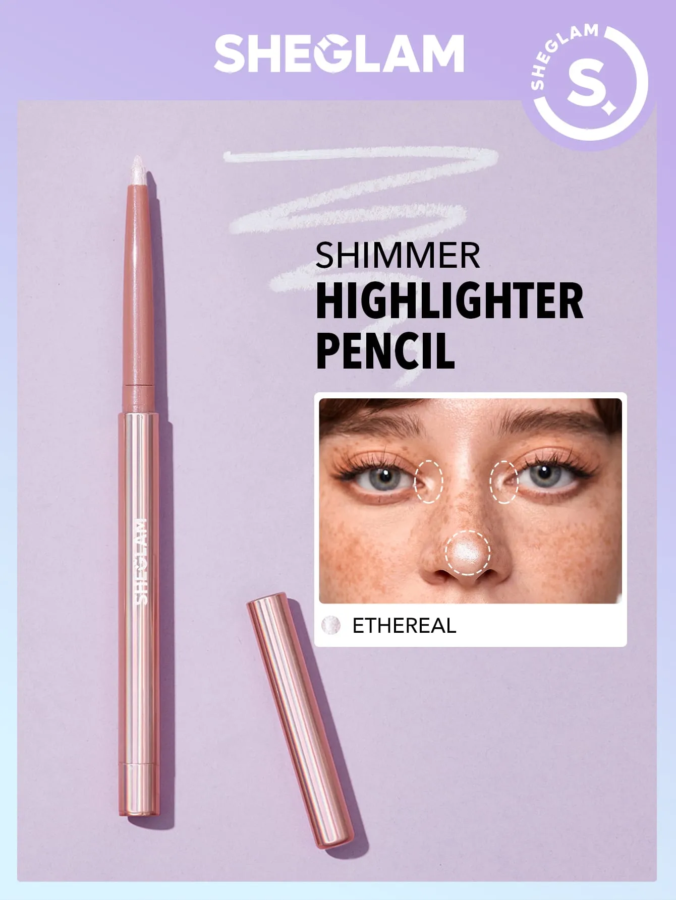 SHEGLAM Fairy Wand Precision Highlighter Pencil Cloud