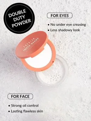 SHEGLAM - INSTA-READY FACE & UNDER EYE SETTING POWDER DUO - TRANSLUCENT