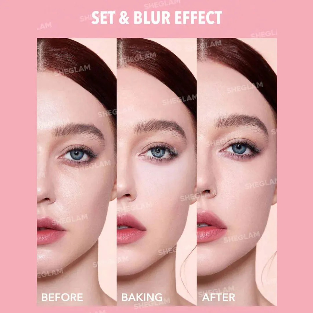 Sheglam - Insta-Ready Face & Under Eye Setting Powder - Taro
