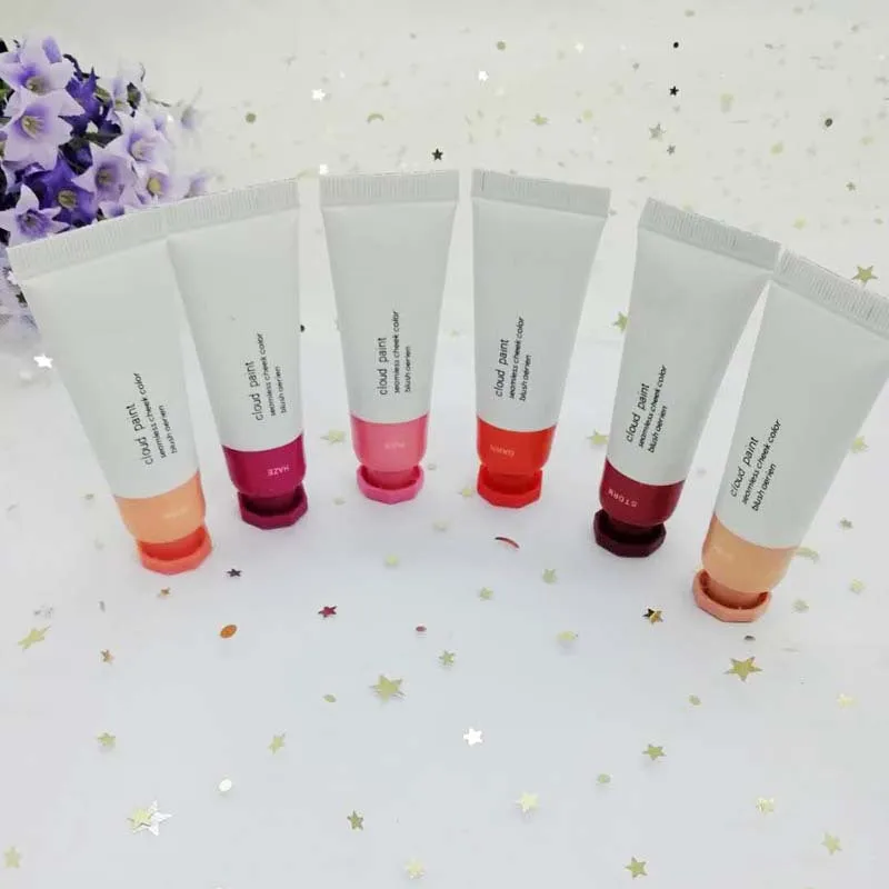 Six Color Cloud Paint Waterproof Liquid Blush