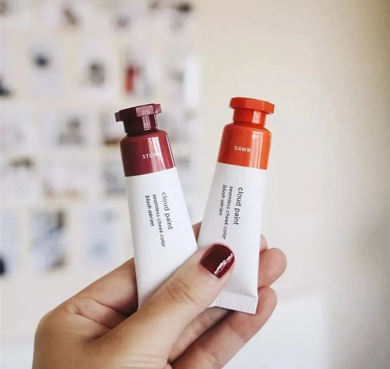 Six Color Cloud Paint Waterproof Liquid Blush