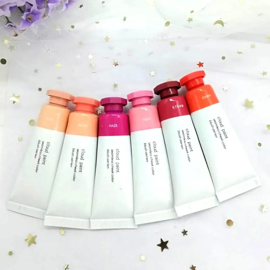 Six Color Cloud Paint Waterproof Liquid Blush