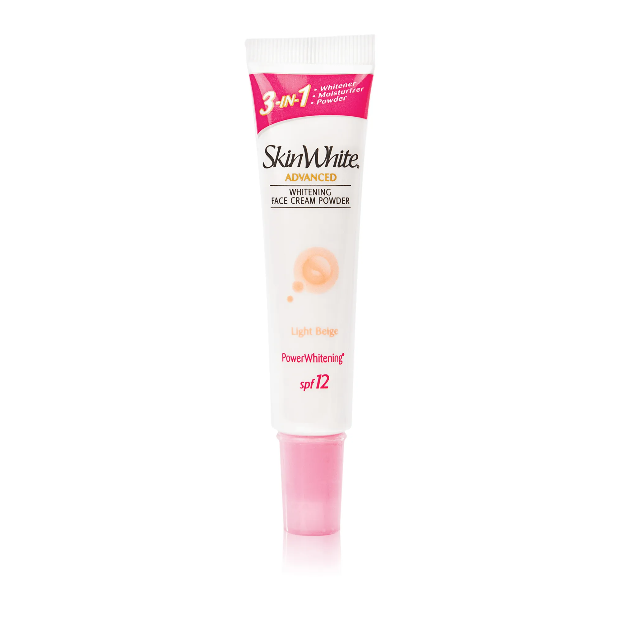 SkinWhite Advanced Whitening Face Cream Powder - Light Beige